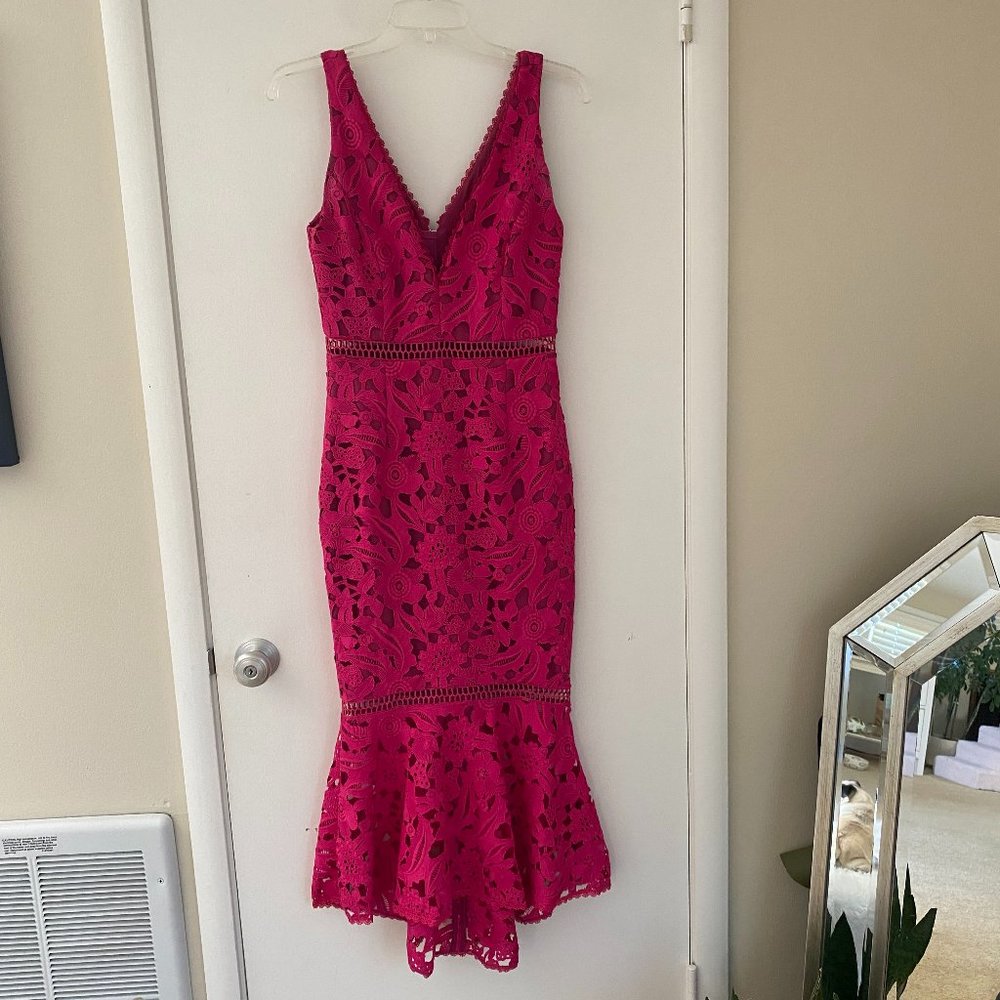 Nicholas magenta dress